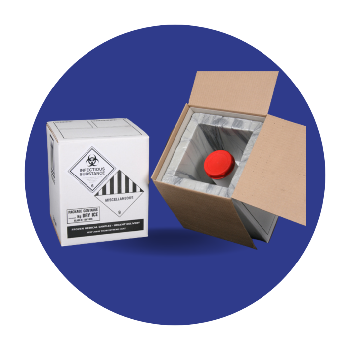 frozen infectious box