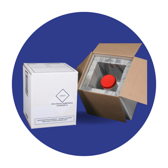 Refrigerated diagnostic box